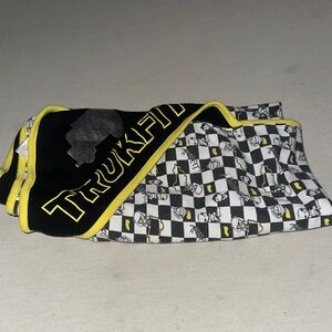 Trukfit Kids Black and Yellow Checkered Shorts